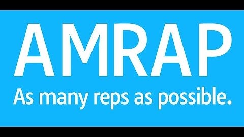 Using AMRAPs to Autoregulate Percentage Programs