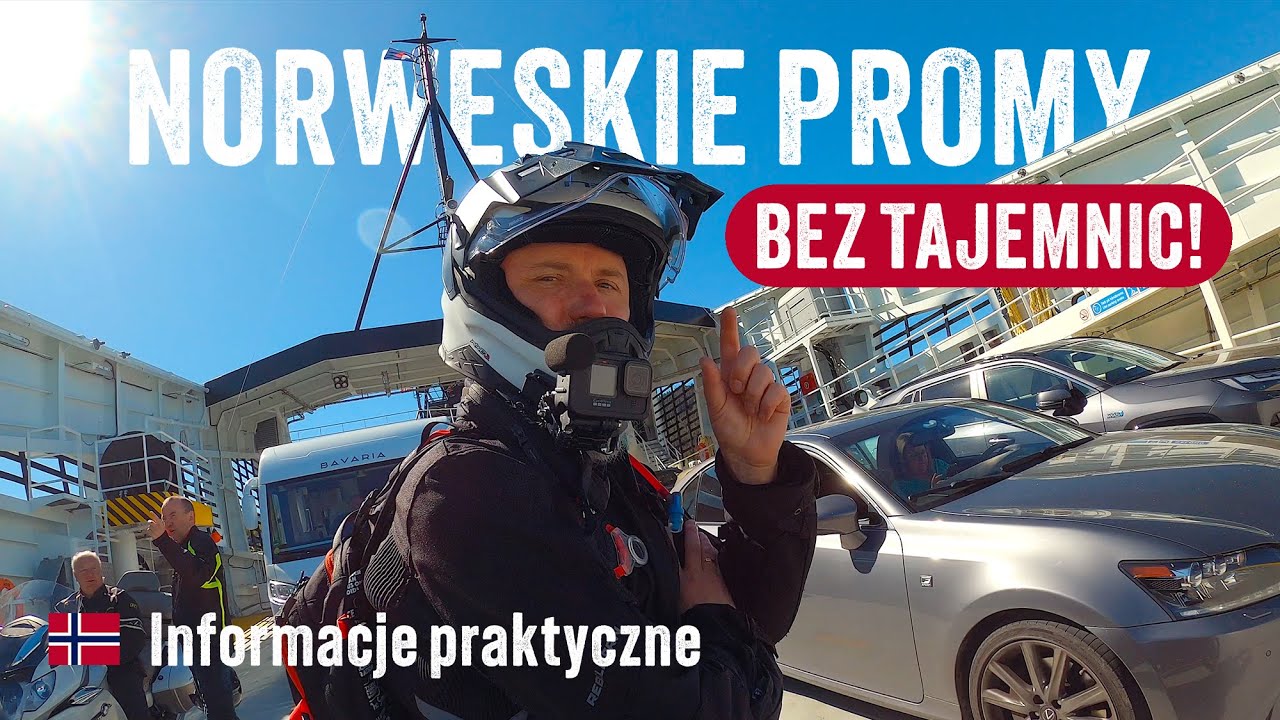 JAK OGARNĄĆ PROMY W NORWEGII NA MOTOCYKLU ⛴️+🏍️? Informacje praktyczne. Wycieczka na Suzuki DL650