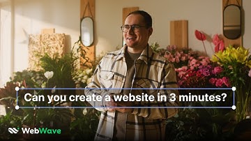 What can you do in... 3 minutes? Website with WebWave AI (part 2)