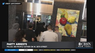 Police: Almost 400 People Gather For Illegal Party In Manhattan