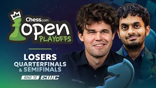 Can Nihal Come Back And Beat Carlsen? | Chess.com Open Playoffs Day 3 screenshot 4