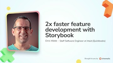 2x faster feature development with Storybook, mirage and interactions by Chris Webb | Storybook Day