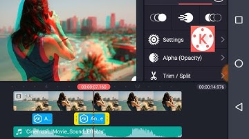 Screen Beating FX Glitch Effect video in kinemaster tutorial