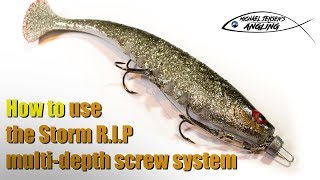 How to rig the Storm R. I. P. Multi-depth Screw System