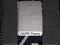 VSEPR Theory in inorganic chemistry #exam #shorts #notes