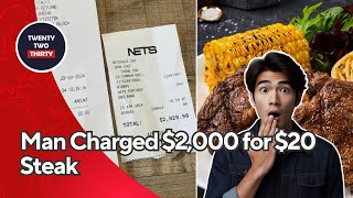 Dining Nightmare: The $2,000 Ribeye Steak Incident at Common Grill Revealed!