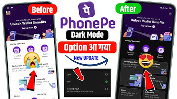 phonepe new update 2025 dark mode enable | phonepe dark theme | how to enable dark mode in phonepe