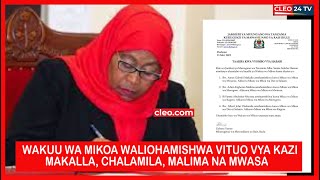 Breaking Rais Dkt Samia Afanya Uhamisho Wa Wakuu Wa Mikoa Wa 4 Nchini