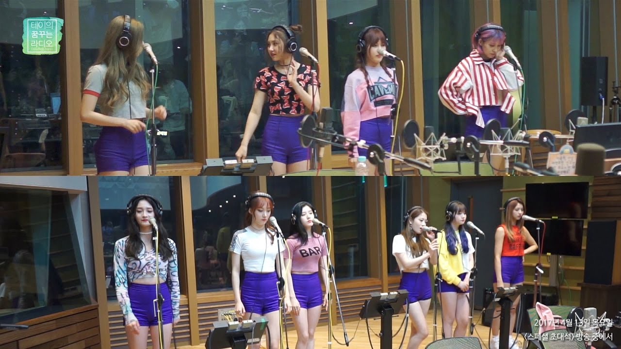 PRISTIN - Black Widow, PRISTIN (프리스틴) - Black Widow [테이의 꿈꾸는 라디오] 20170414