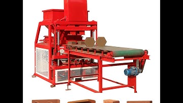 FL4 -10 compressed earth interlocking block machine,clay brick machine