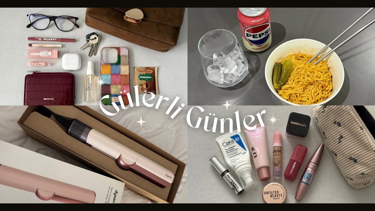 Gülerli Günler| dyson airstrait, yemek, makyaj 