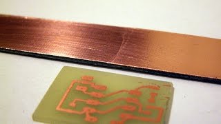 Waste Free Etching Of Printed Circuit Boards, Plating Up Copper Tracks