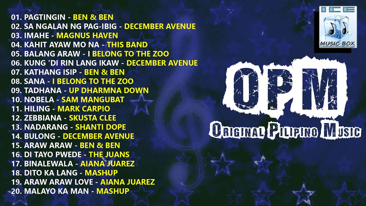 OPM - Ben & Ben, December Avenue, Magnus Haven, This Band, I belong to the Zoo