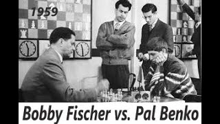 Bobby Fischer vs. Pal Benko / Belgrade Candidates (1959) 1 - 0