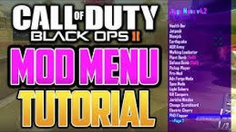 Black ops 2 USB MOD MENU DOWNLOAD PC/XBOX ONE/XBOX 360/PS3 NO JTAG/RGH