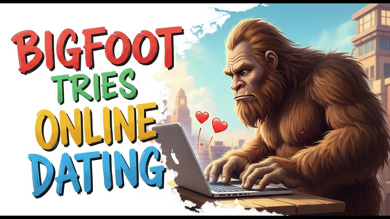 Bigfoot Tries Online Dating… It Gets Awkward | Funny Cryptid Vlog | Monster Comedy Skit