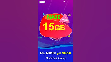 Cách đăng ký 4g mobifone  Gói cước NA90 chỉ 90k