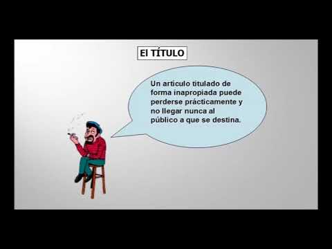 Video: ¿Cuáles son los dos métodos principales de organización del artículo?