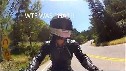 This is what happens when you lower your bike...