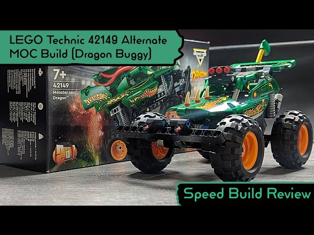 LEGO Technic 42149 Alternate MOC Build (Dragon Buggy) - Full