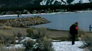Snowball Fight in Big Bear