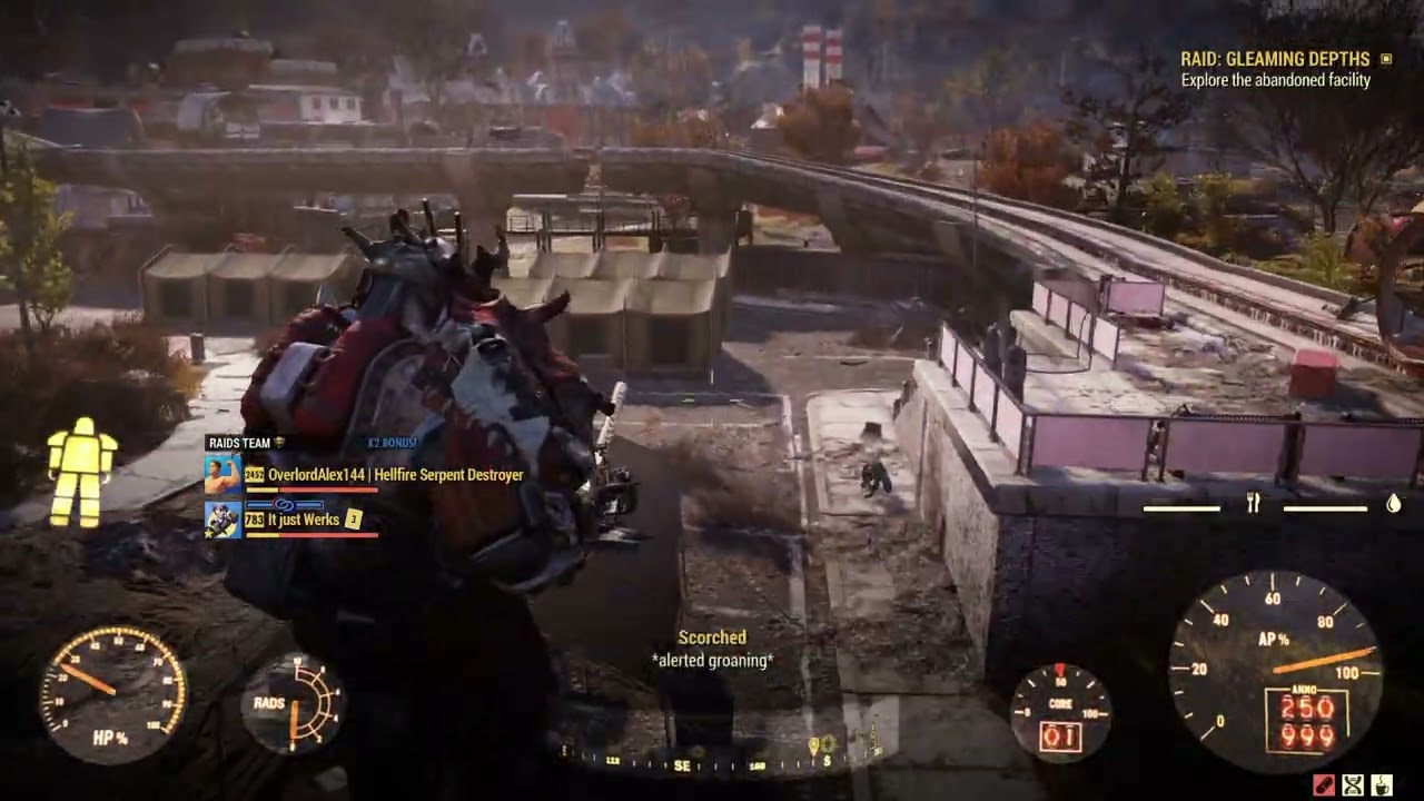 Fallout76   Gone Fishin .50 cal gameplay