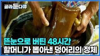 ‘이것만은 포기 못해’ 시골마을 할머니가 36년째 매년 뽑아내고 있다는 갈색 덩어리의 정체｜한국기행｜#골라듄다큐