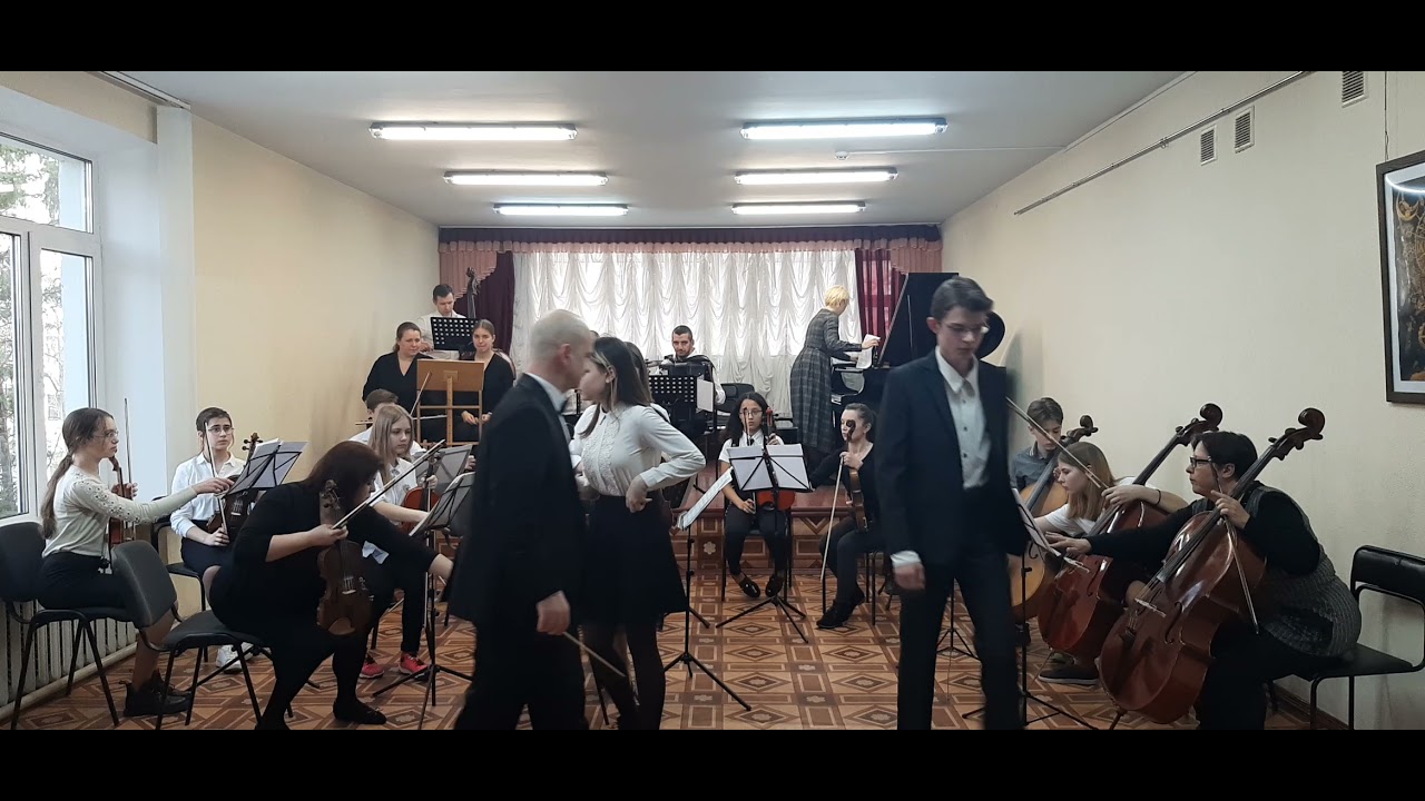 Mozart. Piano Concerto No. 3 in D major, III mov. K.40.                 М. Скорик. Іспанський танок.