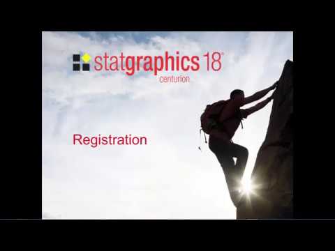 Statgraphics 18 Registration