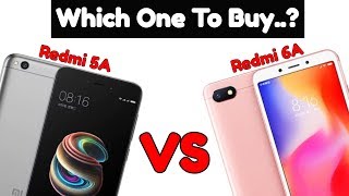 Redmi 5A VS Redmi 6A Comparison | Which Phone To Buy | My Opinion