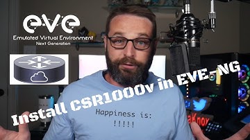 Install and Setup CSR1000v 17.x to EVE-NG from an ISO | SD-WAN cEdges
