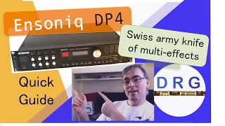 Overview of the Ensoniq DP4 In 3 mins - Digital Rack Gear Quick Guide