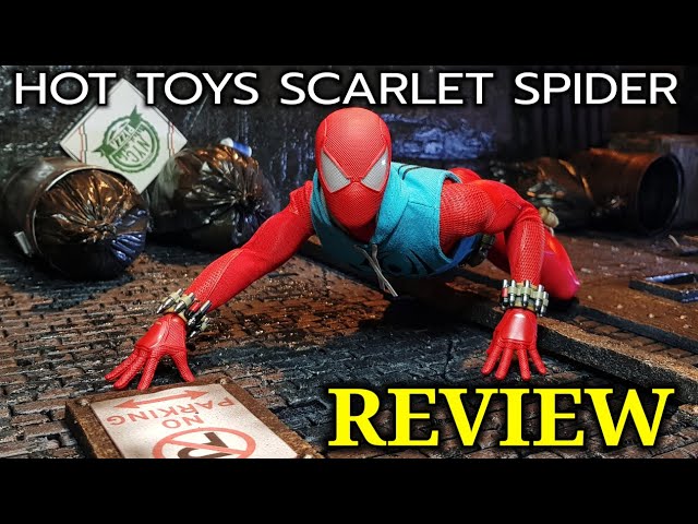 REVIEW. HOT TOYS SCARLET SPIDER. SPIDER-MAN PS4 - YouTube