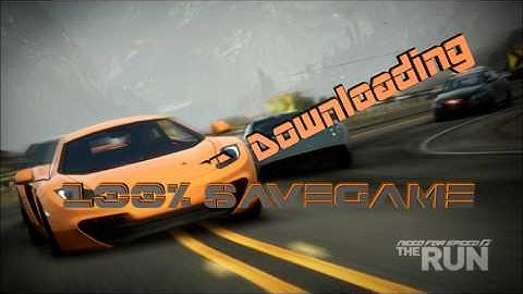 [NFS] Need For Speed:THE RUN 100% Story Complete SaveGame Free Download