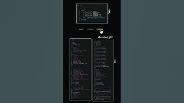 Nav Menu 💥 #computerprogrammer #shortvideo #html #coder #css #codinglover #coderslife #bts
