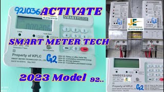 HOW TO ACTIVATE SMART METER TECHNOLOGY MODEL 2023. Pairing & Commissioning.