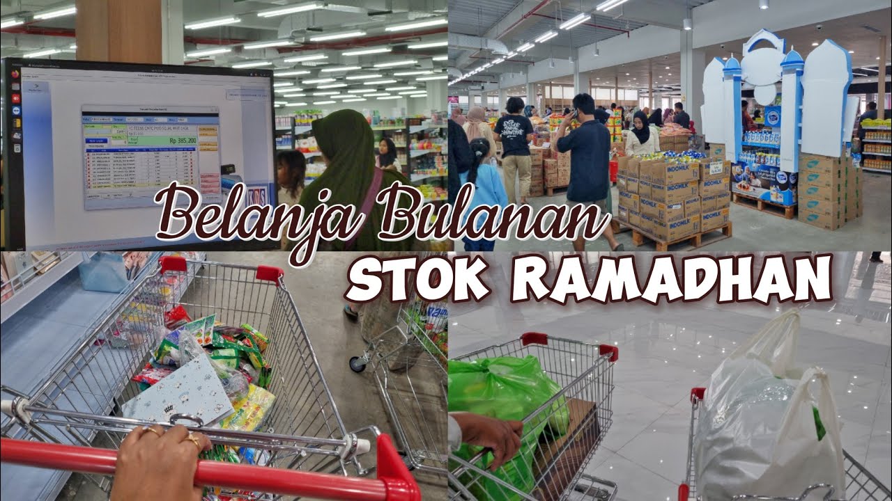BELANJA BULANAN FEBRUARI 2026 || BELANJA STOK RAMADHAN 