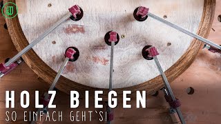 So BIEGST du HOLZ (Low Budget Variante)! | Schaukelstuhl #2 | Jonas Winkler