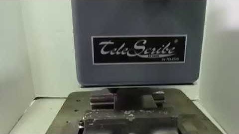 Scribe Marking System for Metal and Plastic // TeleScribe® SC2000 and TeleScribe® SC2500