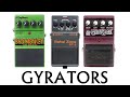 Gyrator Circuits in Guitar Pedals (Bad Monkey, DOD Grunge, Boss Metal Zone &amp; Heavy Metal)
