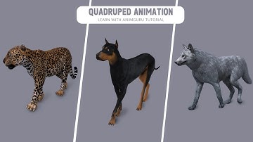 How to Create a Quadruped Walk Cycle Animation
