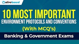 Important Environment Conventions with MCQs | General Awareness