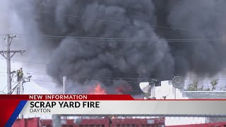Community not at risk following Dayton scrap yard fire