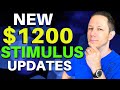 $1200 Second Stimulus Check Update Today