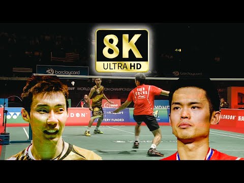 [8K50FPS] - MS - Final - Lin Dan vs Lee Chong Wei - 2011 World Championships - Highlights -
