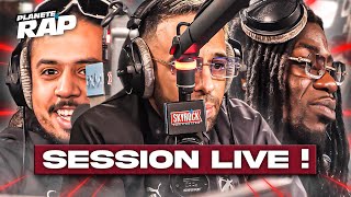 SESSION FREESTYLE avec Naps, Gazo, Solda & Missan ! #PlanèteRap