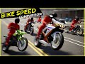 Bike speed comparison