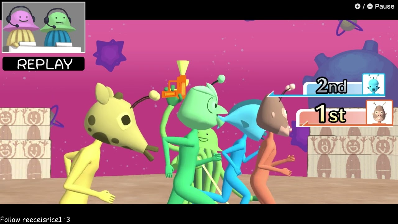 WarioWare: Move It!: Galactic Conquest 4 Player Netplay 60fps