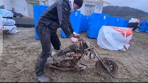 Restoring an old motorcycle from1960-х | Old Soviet motorcycle full Restoration car restoration