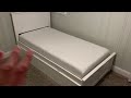Lucid 6 Inch Twin Mattress   Firm Gel Memory Foam Mattress Twin Review